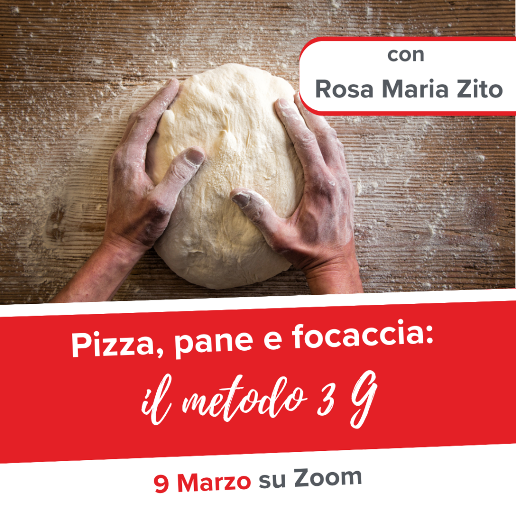 Pane, pizze e focaccia, il metodo 3g, un impasto flessibile