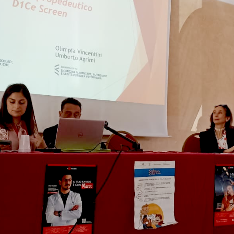 Foto dei relatori del convegno medico